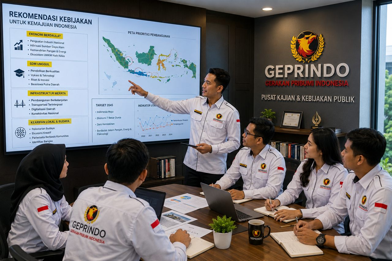 Kajian dan Kebijakan Publik GEPRINDO