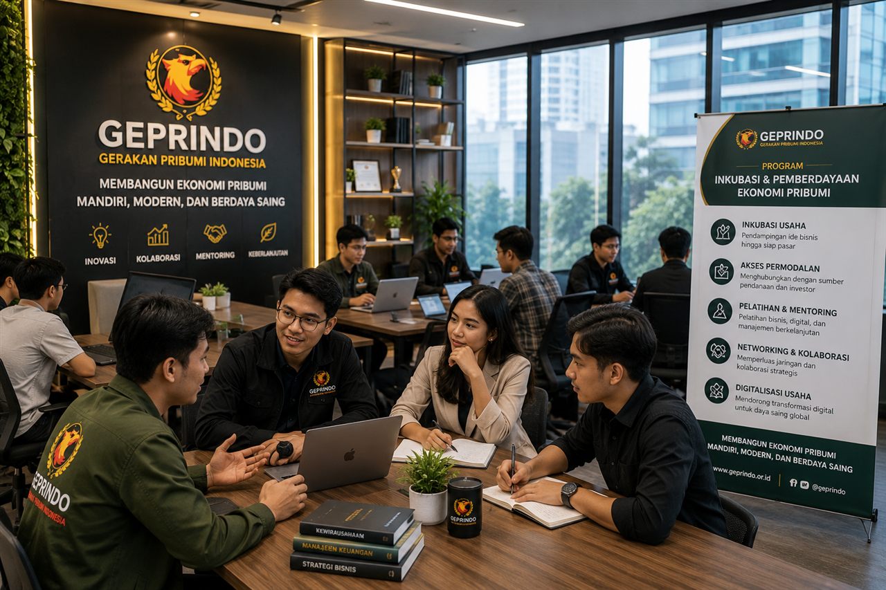 Inkubasi Usaha & Pemberdayaan Ekonomi GEPRINDO